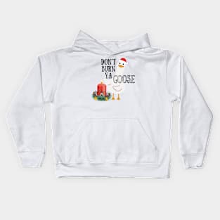 Christmas Goose Kids Hoodie